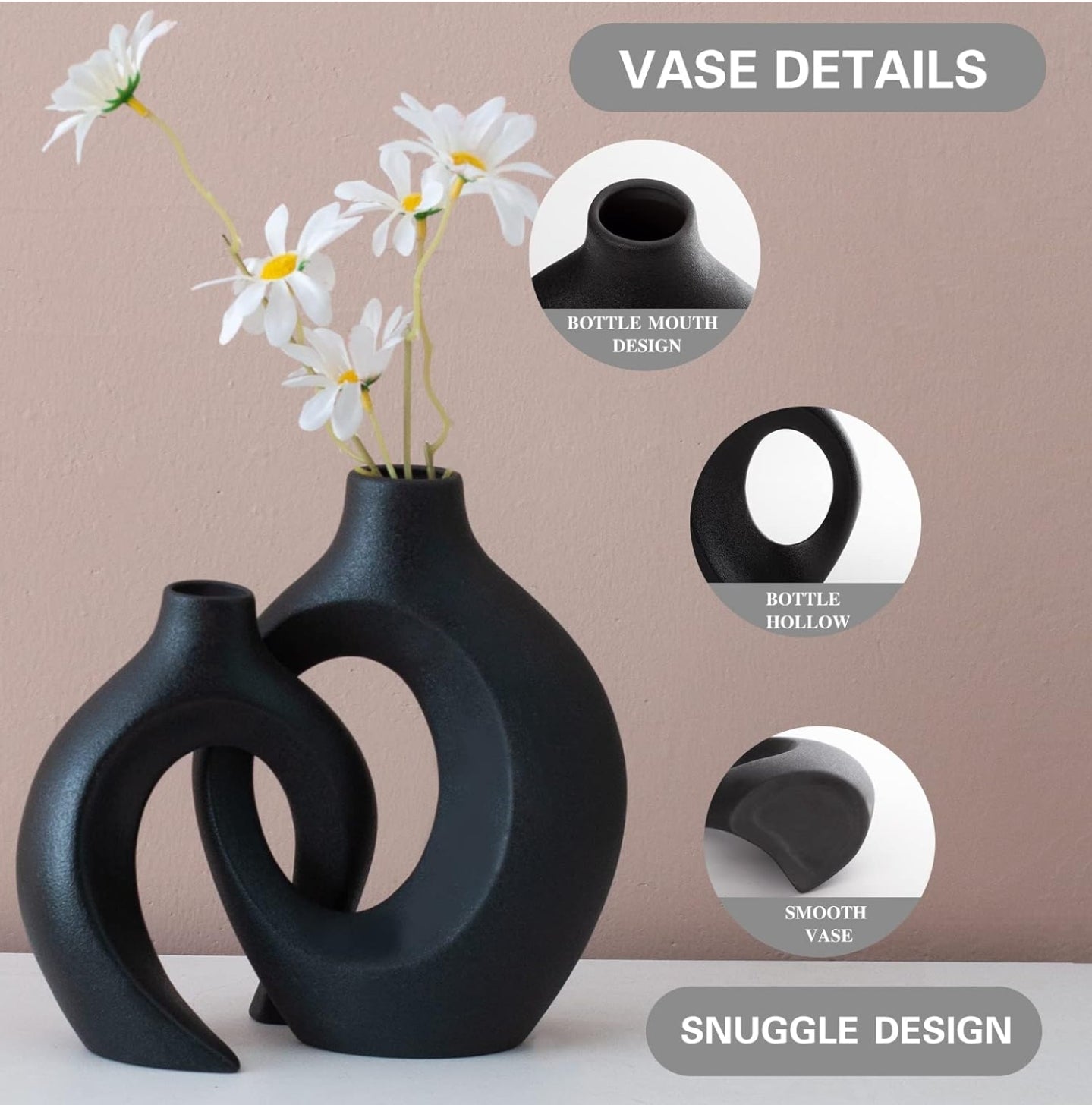 Boho Vase Set of 2