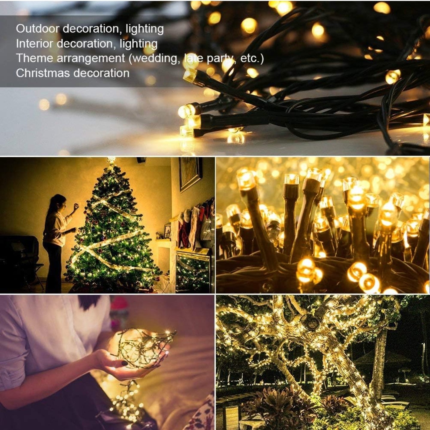 LED String Lights (Warm White)