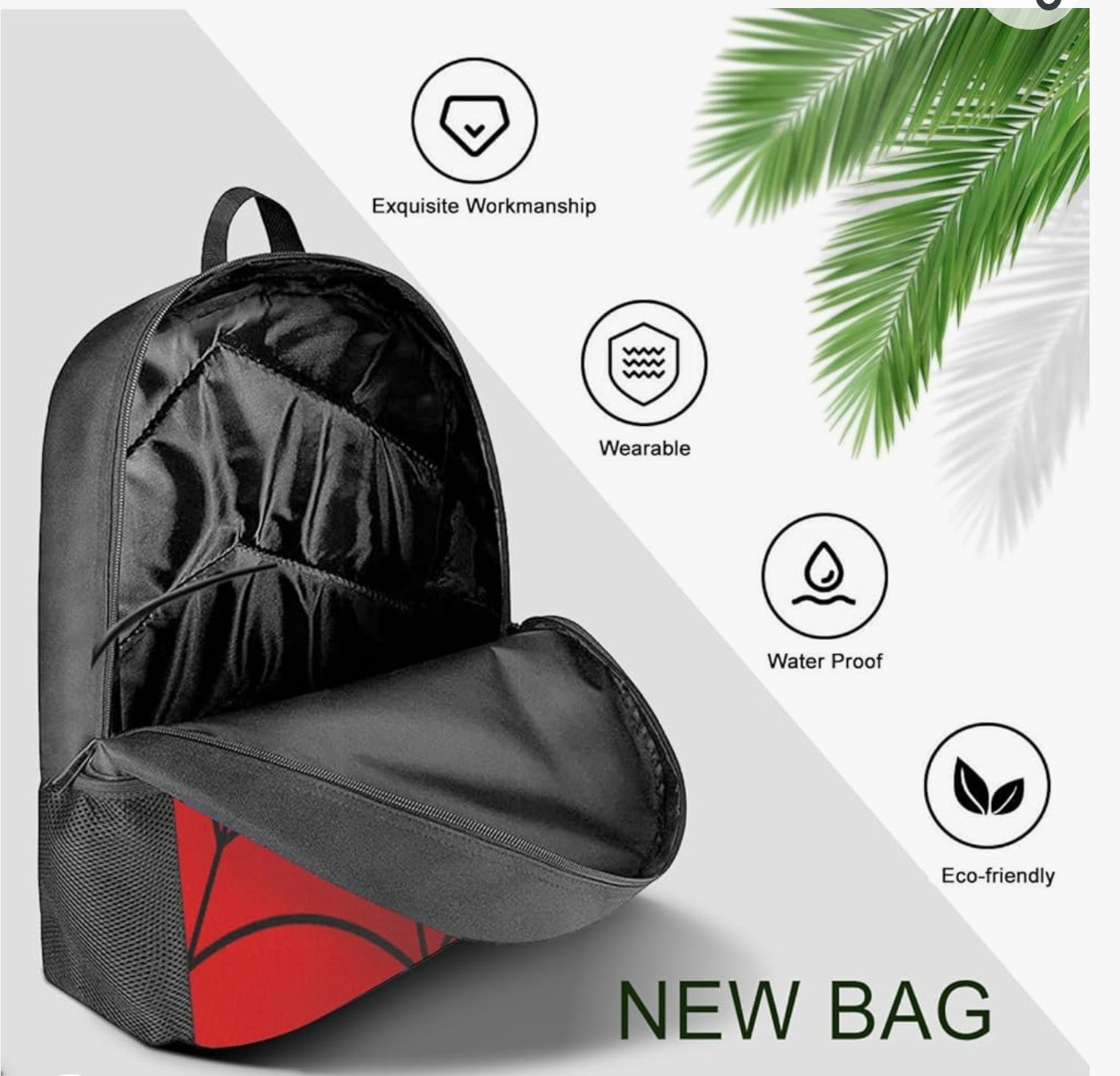 Spiderman Backpack(3 Pc Set)