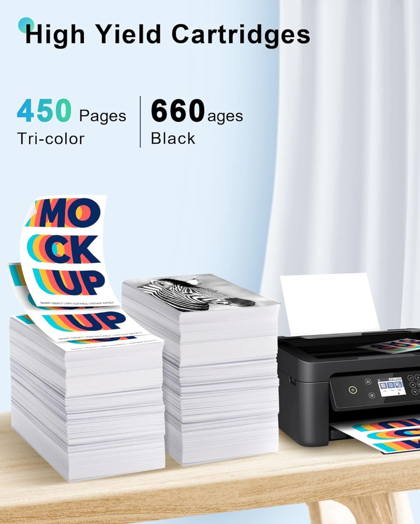 62XL Ink Cartridge Black and Color Combo Pack