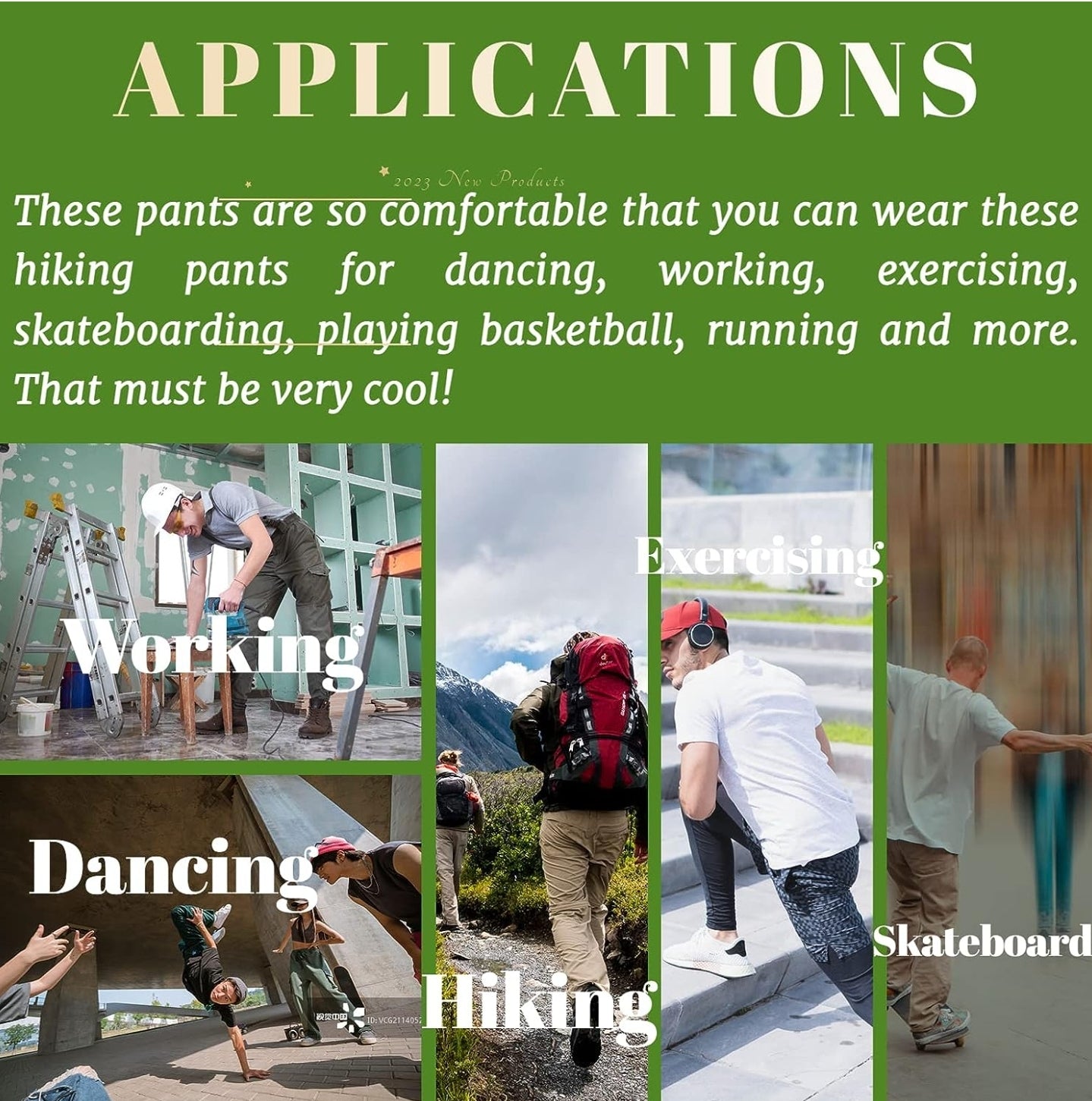 Men's Cargo Pants with Pockets