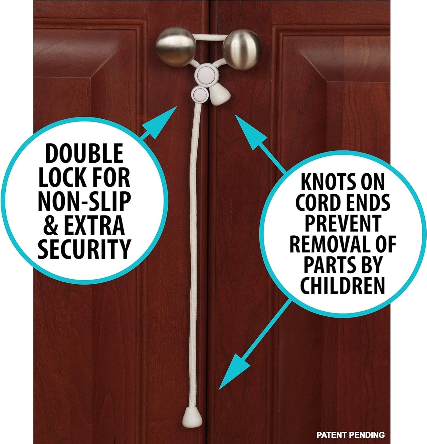 Safety Cabinet Locks for Knobs (7pk)