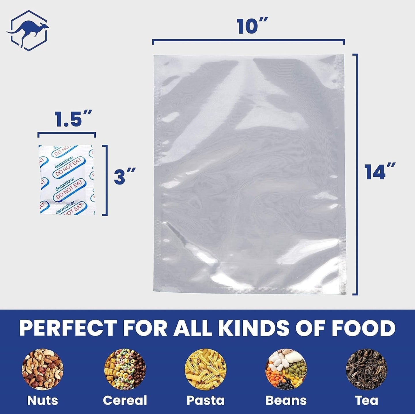 Wallaby Food Storage Bags (75 Large)