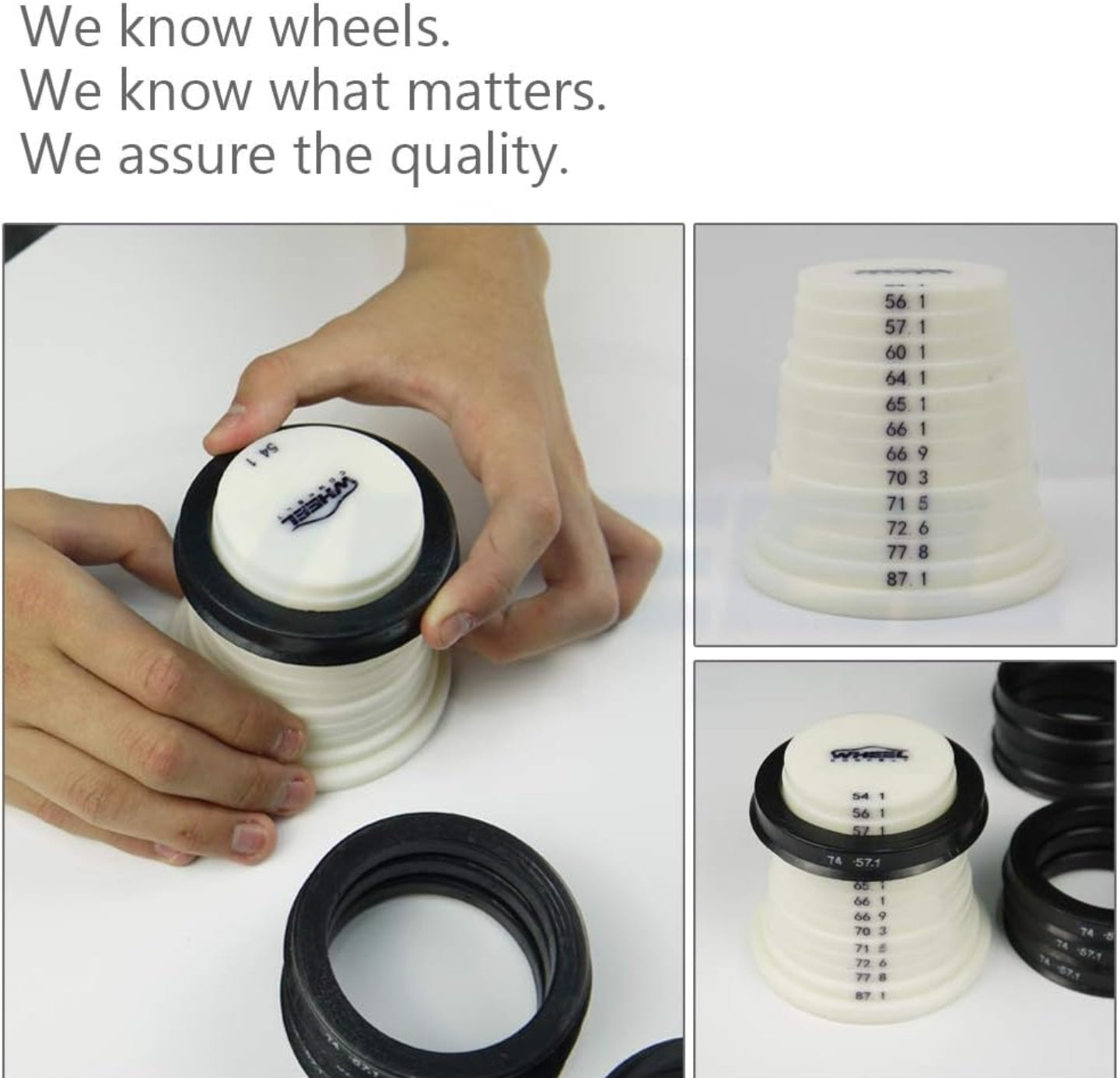 Wheel Connect Plastic HUB RINGS