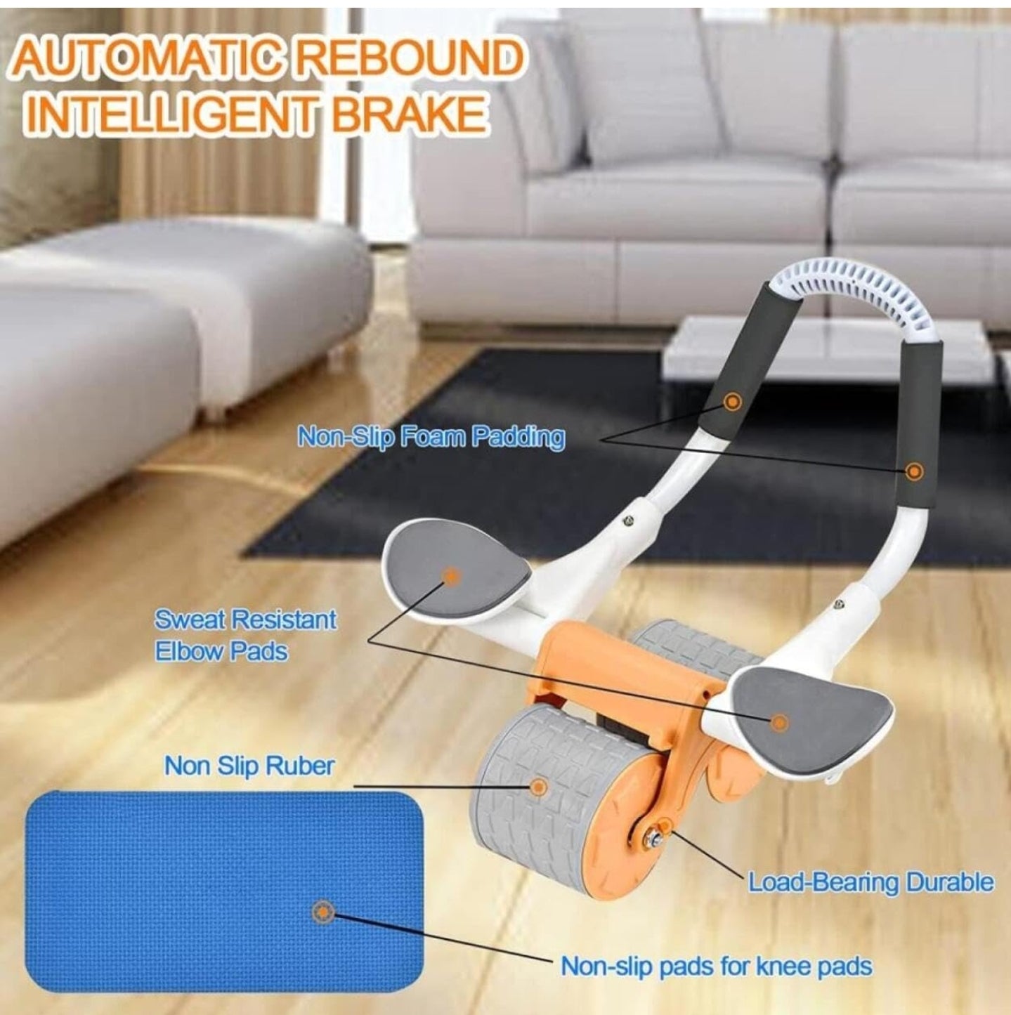 Ab Roller w/Elbow Support