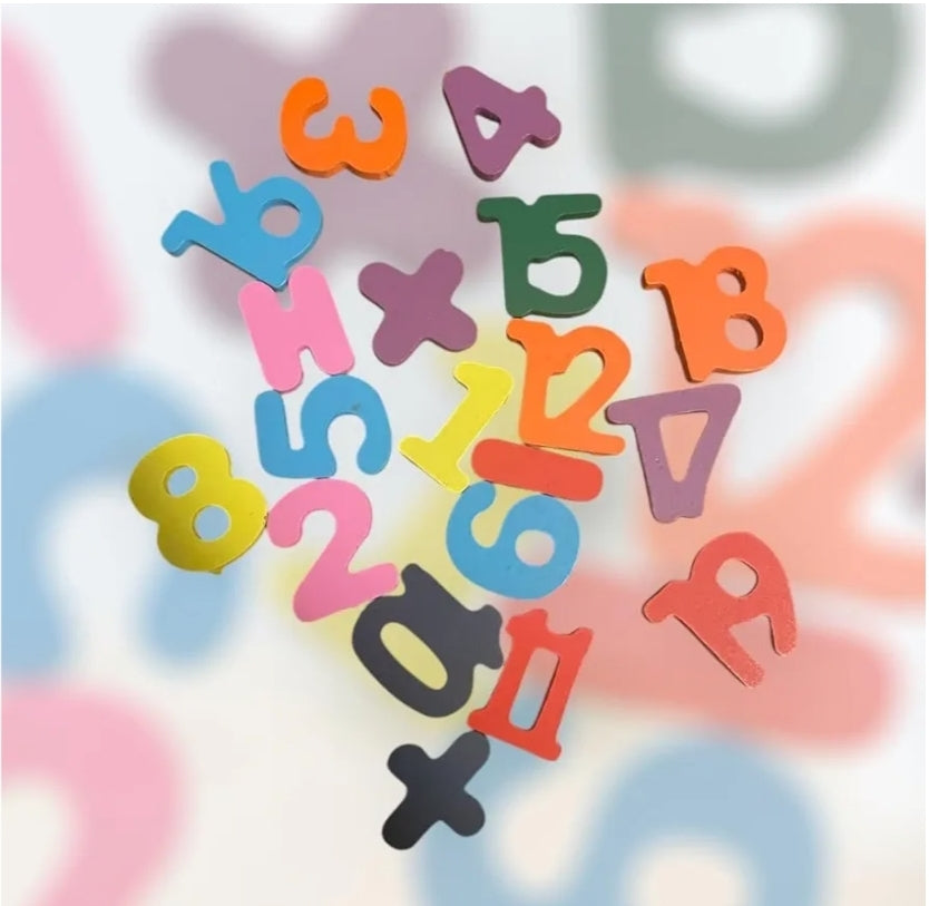 Wooden Numbers Puzzle
