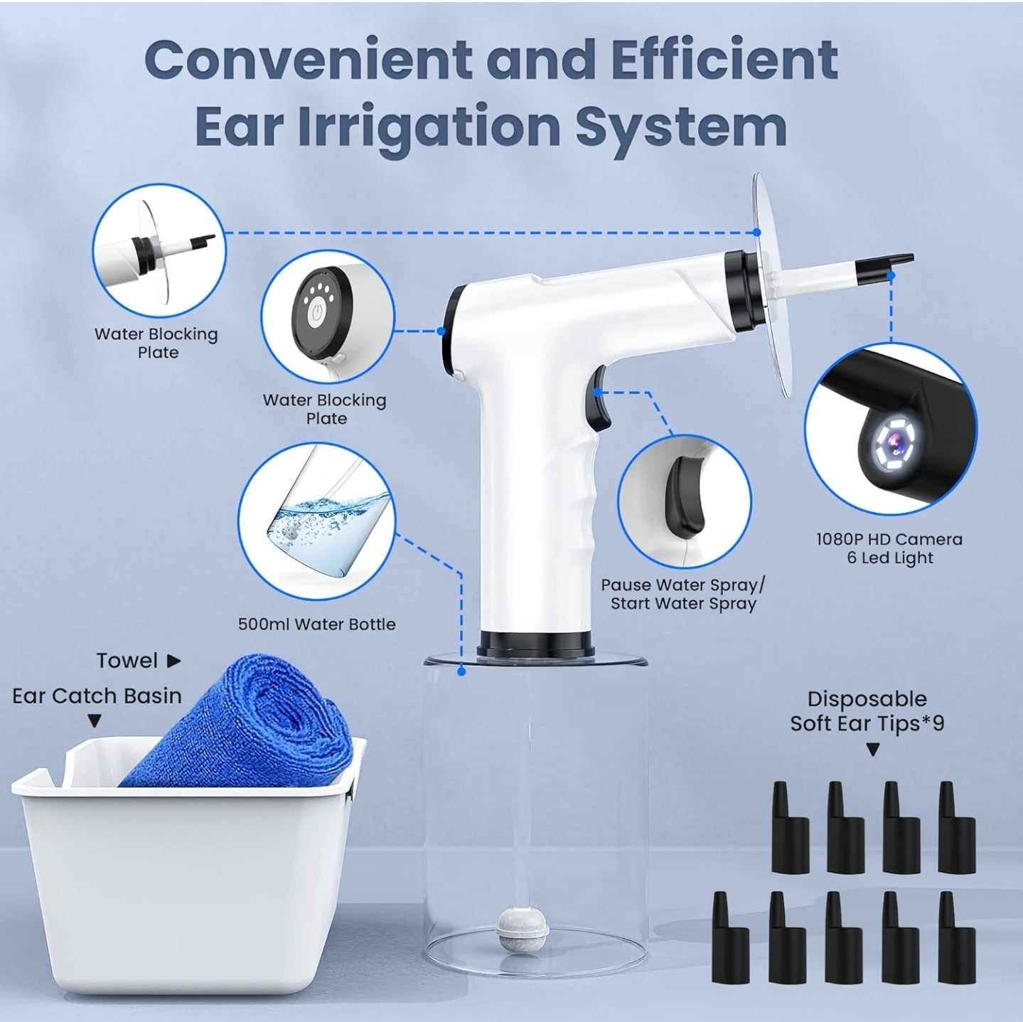 Ear Cleaner Irrigation System