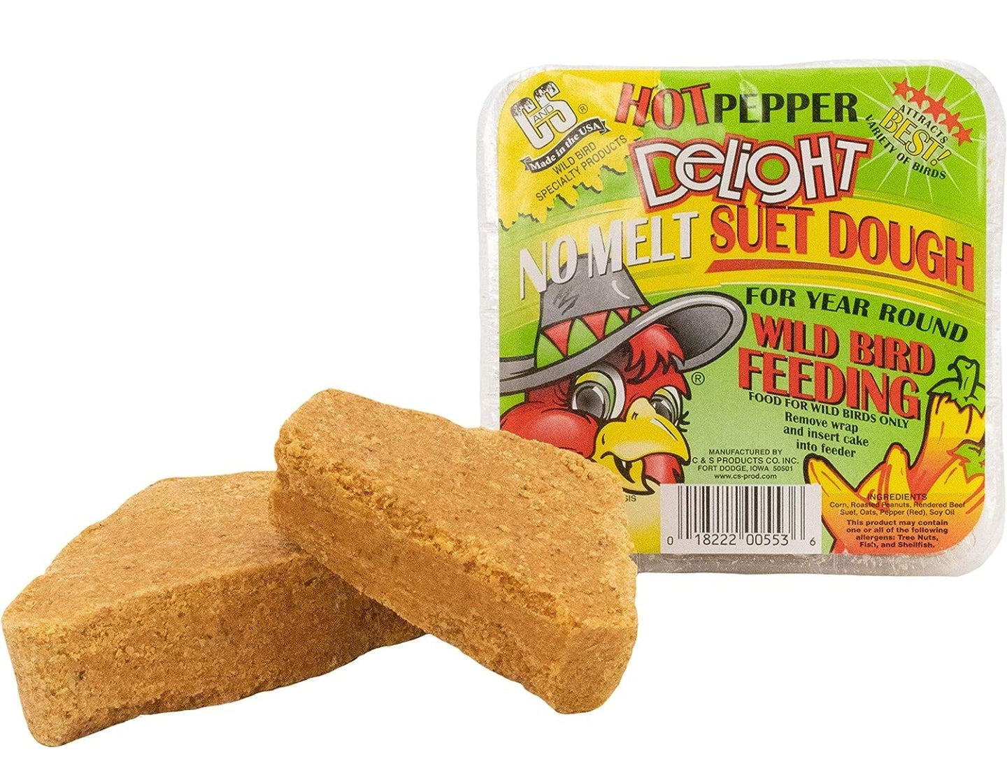 Hot Pepper Delight Suet Dough (10pk)