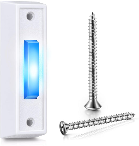 LED Blue Lighted Doorbell (2Pk)