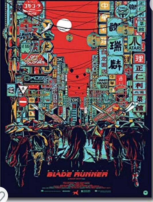 Blade Runner 2049  w/Harrison Ford Movie Art Poster