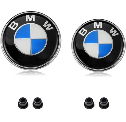 BMW Hood and Trunk Emblems (2Pcs)