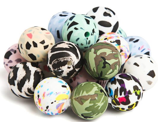 Assorted Silicone Beads