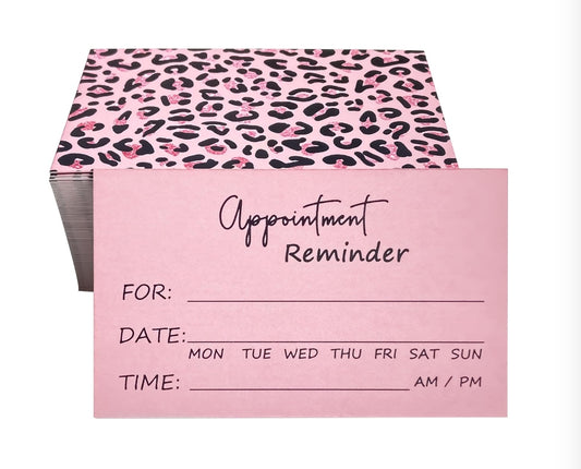 Appointment Reminder Cards