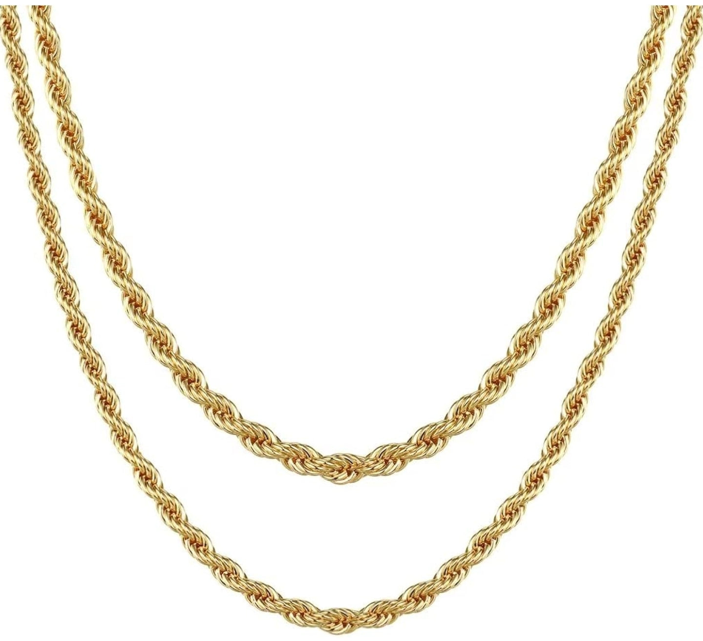 Ursteel Layered Chain Necklace