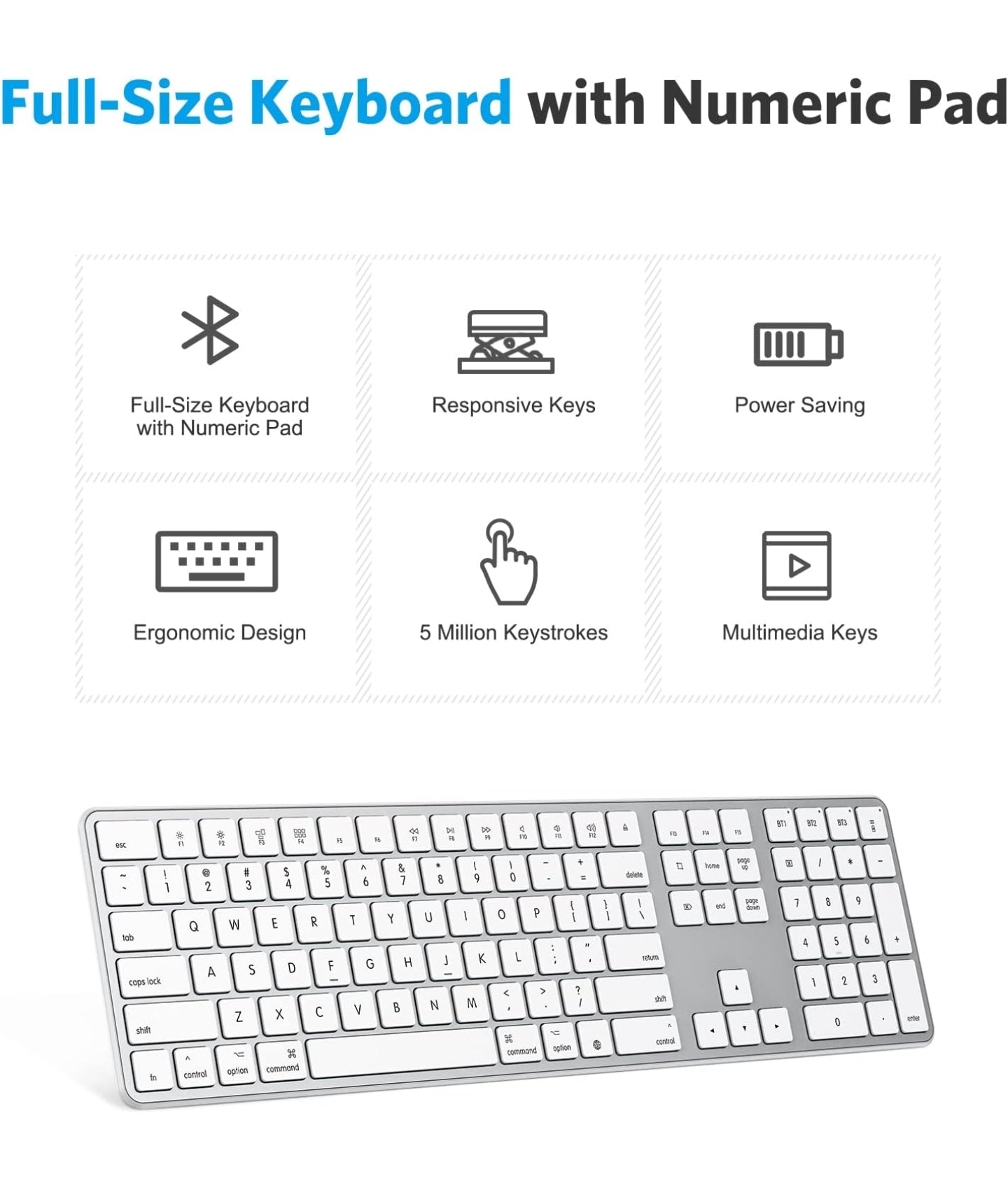 Bluetooth Wireless Keyboard