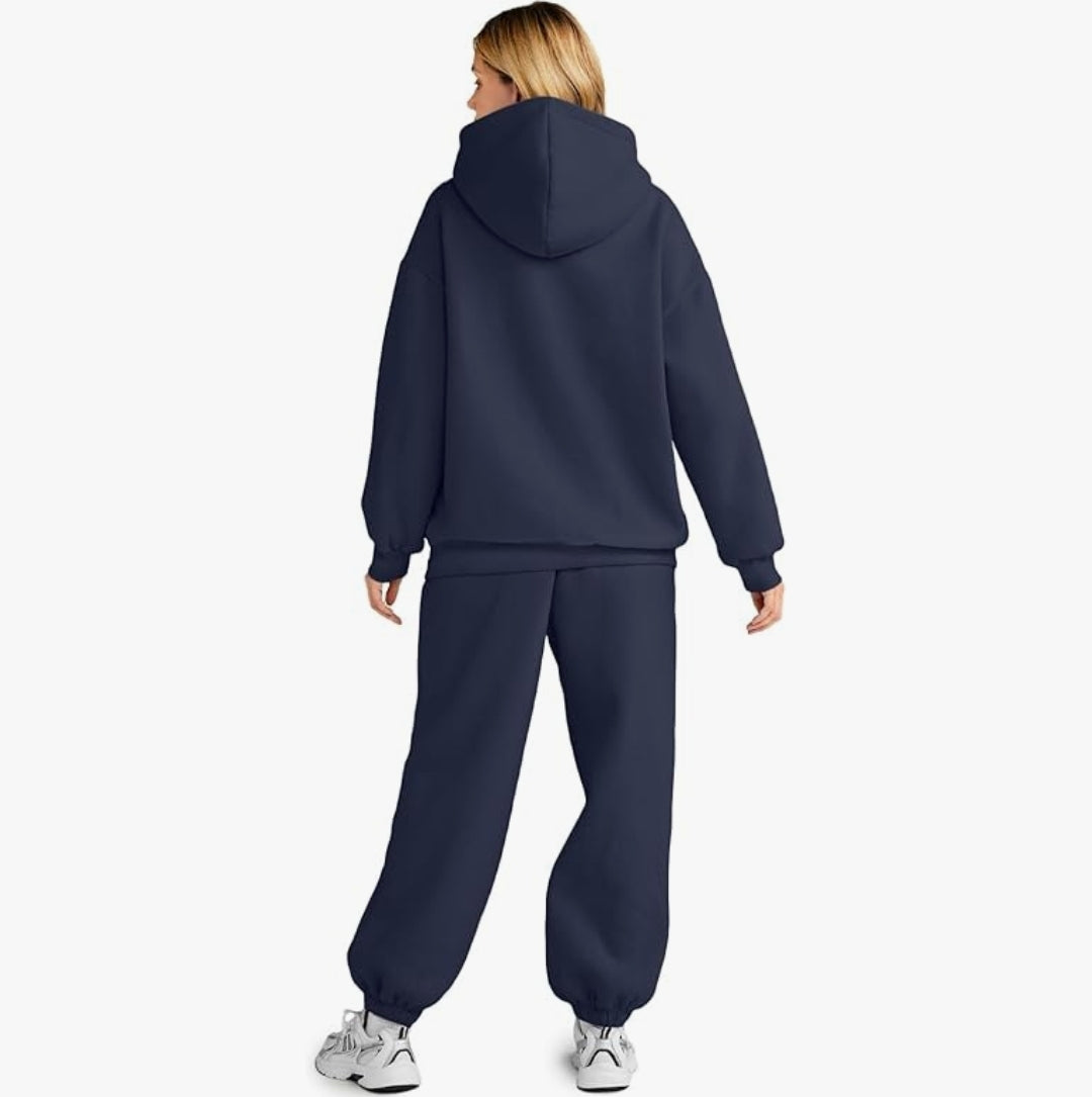 2 Piece Lounge Hoodie Sweatsuit