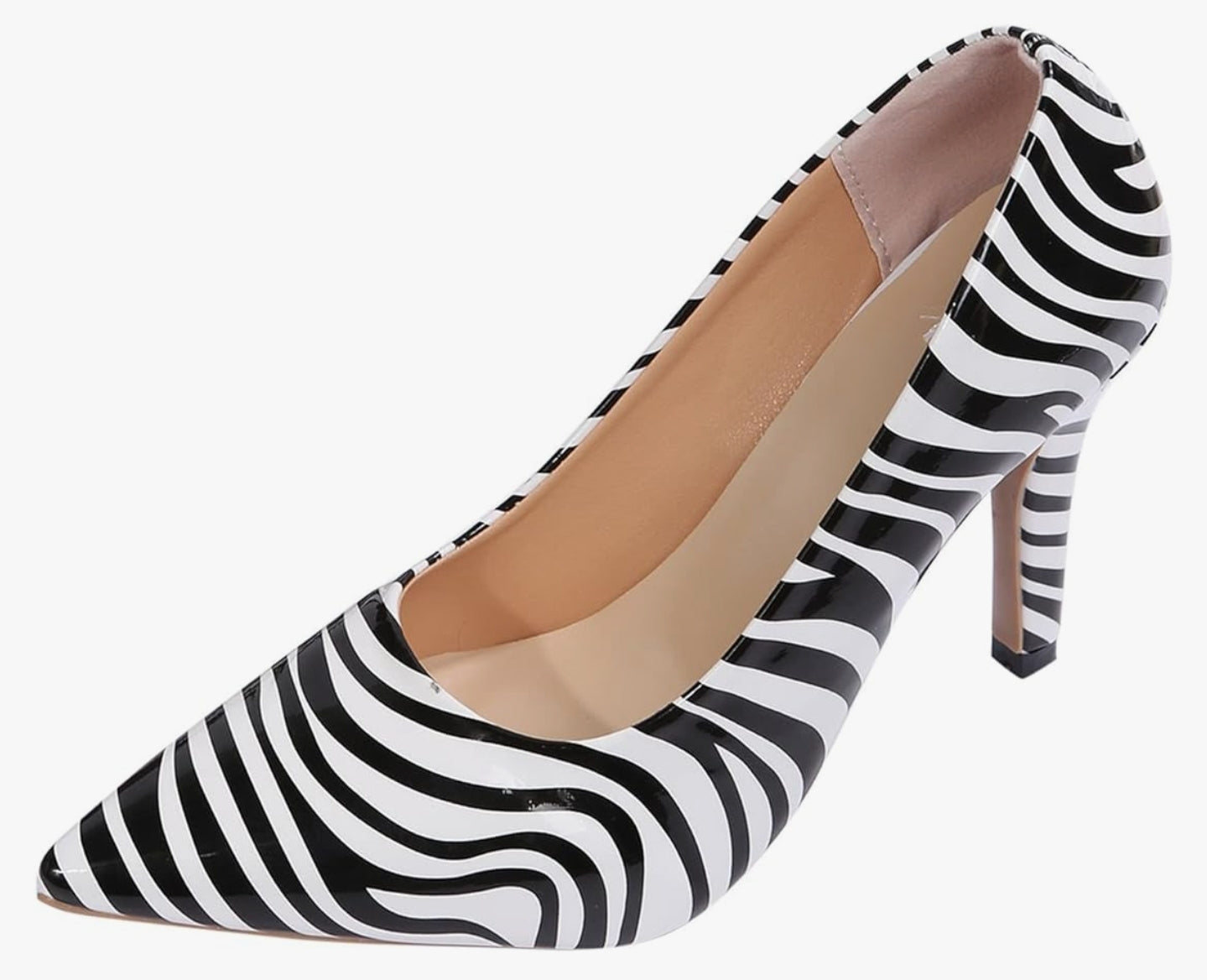 Zebra Print Heels